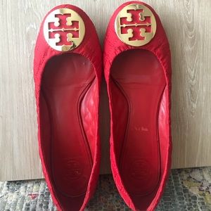 Tory Burch Quilted Flat